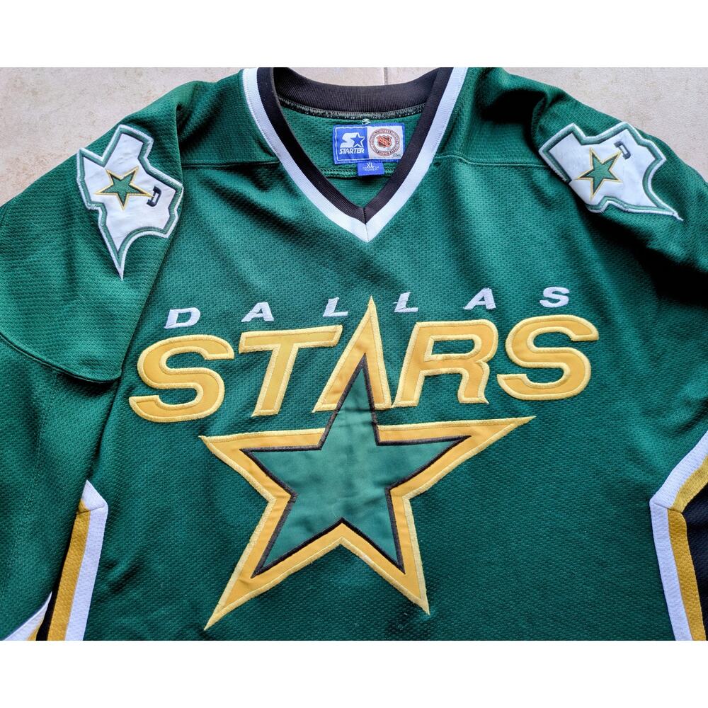 Dallas Stars 90s STARTER jersey green XL 3rd alt 1997-1999 NHL hockey vintage